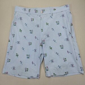 Original Penguin‎ Golf Shorts Beach Print Casual Lightweight Men's Size 30